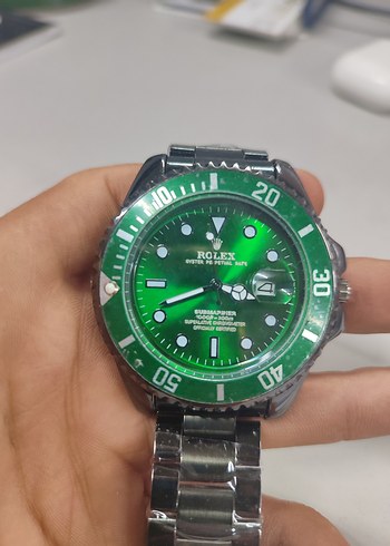  Beden Yeşil Klasik Rolex