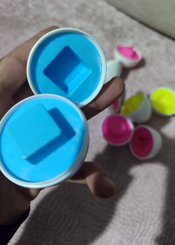 Beyaz Plastik Oyuncak Yumurtalar - Görsel 5