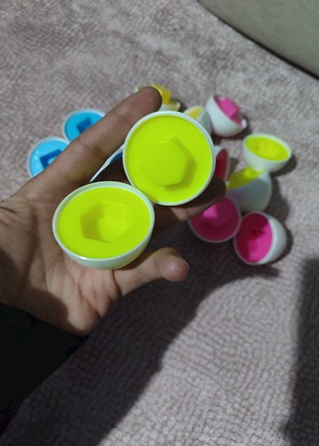 Beyaz Plastik Oyuncak Yumurtalar - Görsel 4