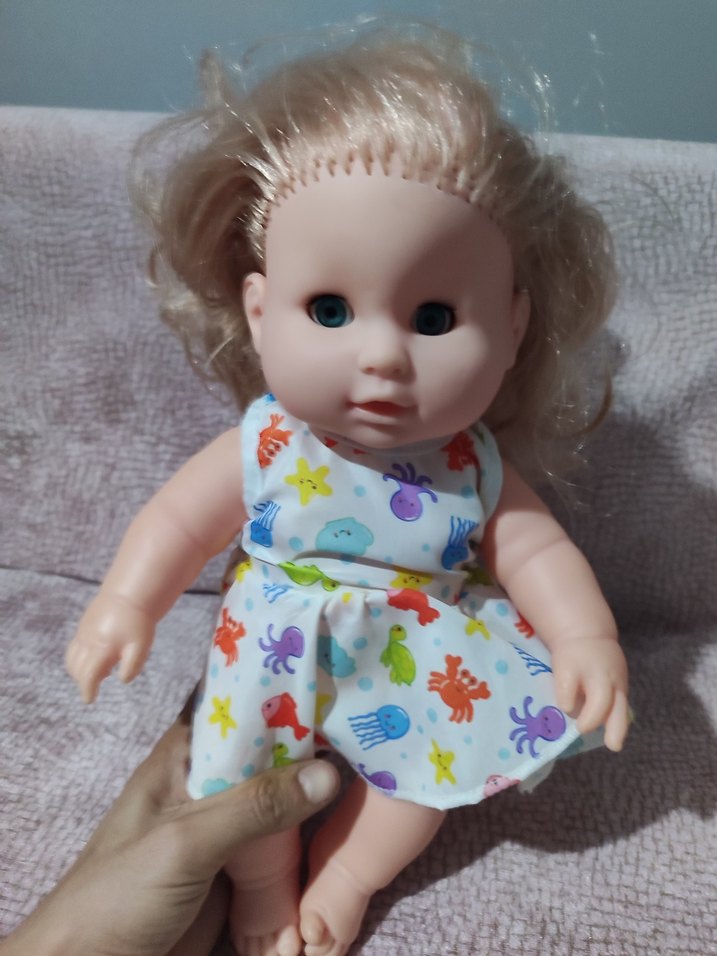 Pastel Renkli Deniz Temalı Bebek - Görsel 3