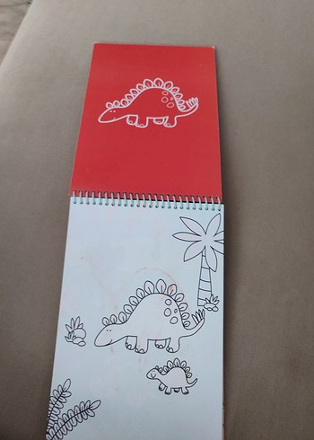 Renkli Suyla Renklendirilebilir Dinozor Kitabı - Görsel 3