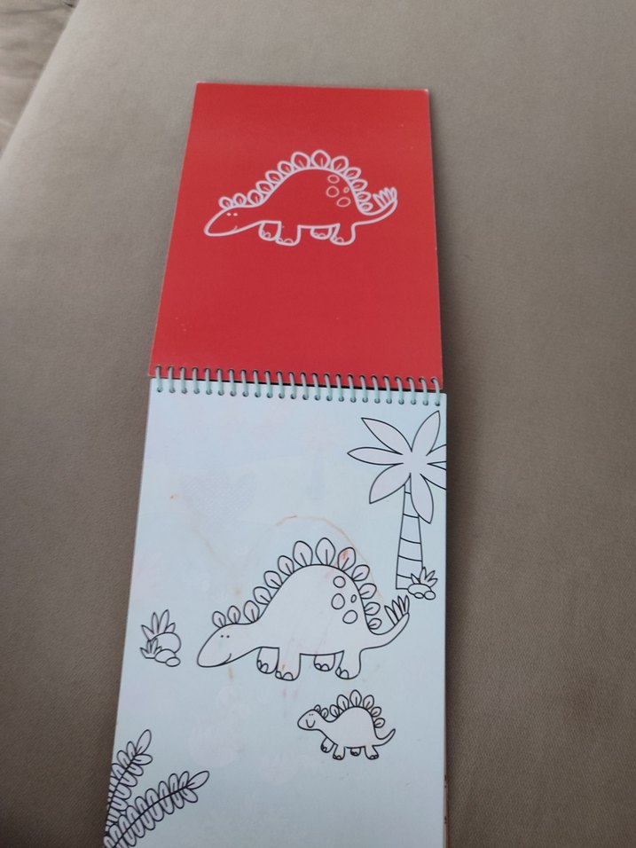 Renkli Suyla Renklendirilebilir Dinozor Kitabı - Görsel 3