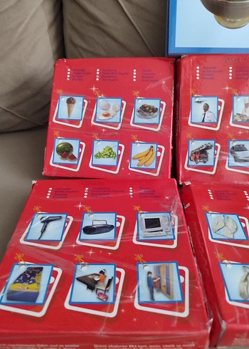 Kırmızı Eğitici Kartlar Seti - Görsel 2