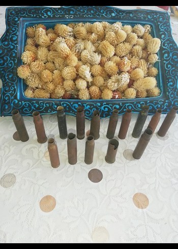  Antika Metal Mermi Kovanları