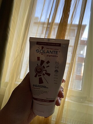 Garnier Solante pigmenta güneş kremi