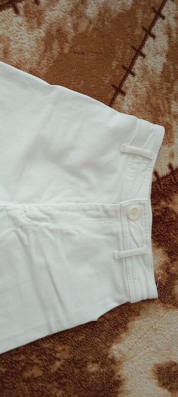 34 Beden beyaz Renk Zara pantolon 