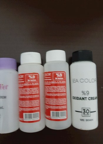 Çeşitli %9 ve 40 Vol Oksidan Kremler - Görsel 2