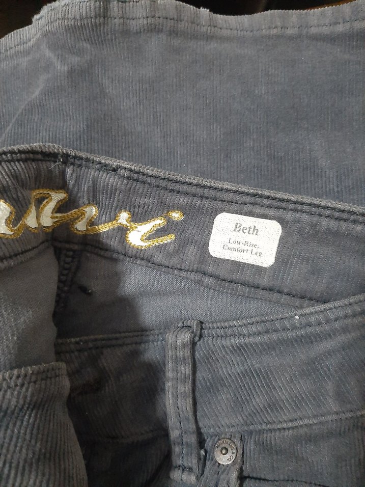 kadife fitilli Denim Pantolon - Görsel 2