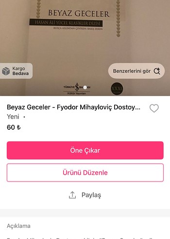 3 kitap ilanı