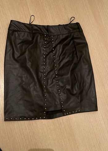 Koton Kadın Kot Etek ve Deri Etek 3lü