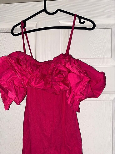Zara Zara pembe elbise