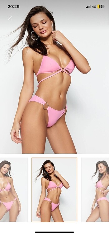 Trendyol & Milla Trendyolmilla Pembe Bikini Takımı