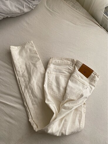 Gant Beyaz Slim Jean