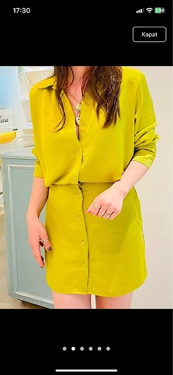 BSL FASHION BSL bsl saten elbise