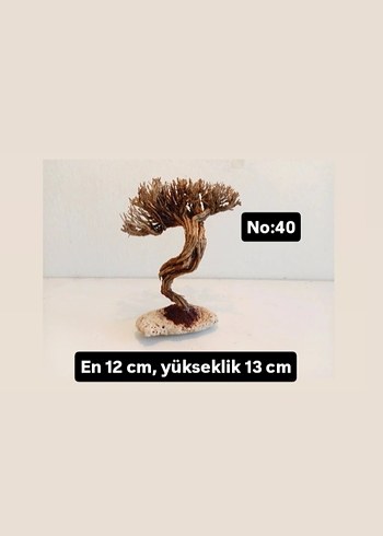 Kahverengi ve Gri Figürin