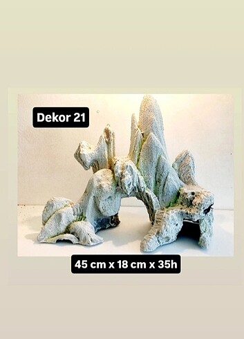 Akvaryum dekor 