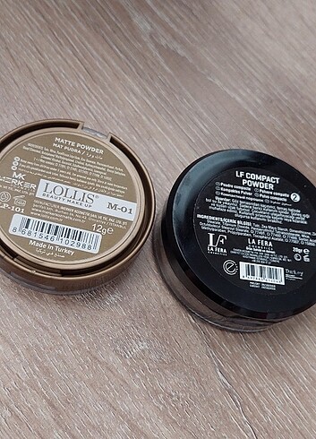 Farmasi lollis ve lafera pudra kapatıcı