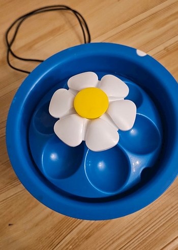 Mavi Çiçekli kedi sebili - Görsel 3