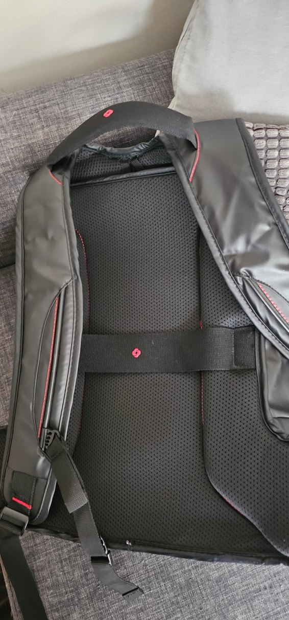 Fermuarlı Siyah Erkek Sırt Çantası - Görsel 2