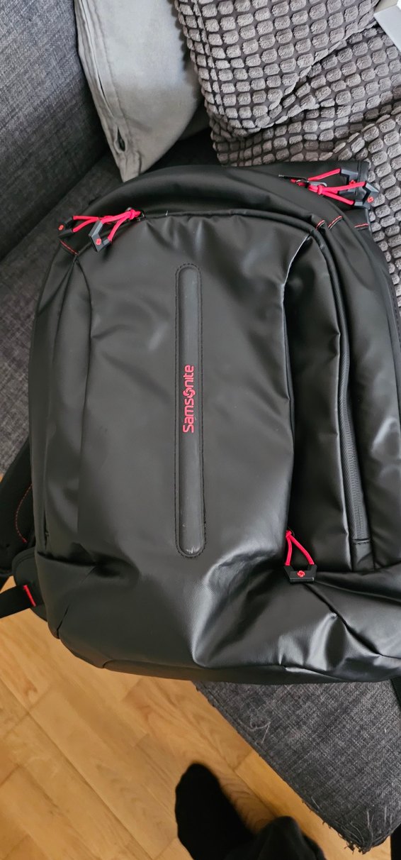 Fermuarlı Siyah Erkek Sırt Çantası - Görsel 4