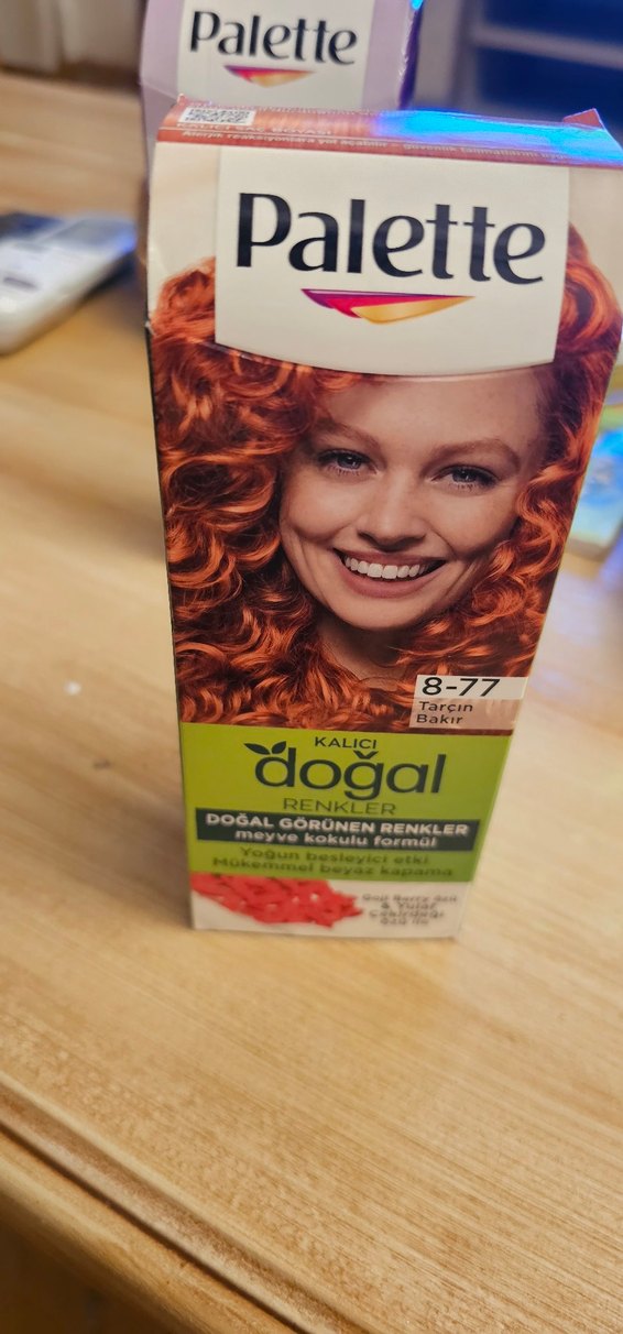 Palette 8-7 Tarçın Bakır Saç Boyası - Görsel 3