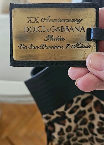 Kahverengi Leopar Desenli Süet Kadın Çanta - Görsel 2