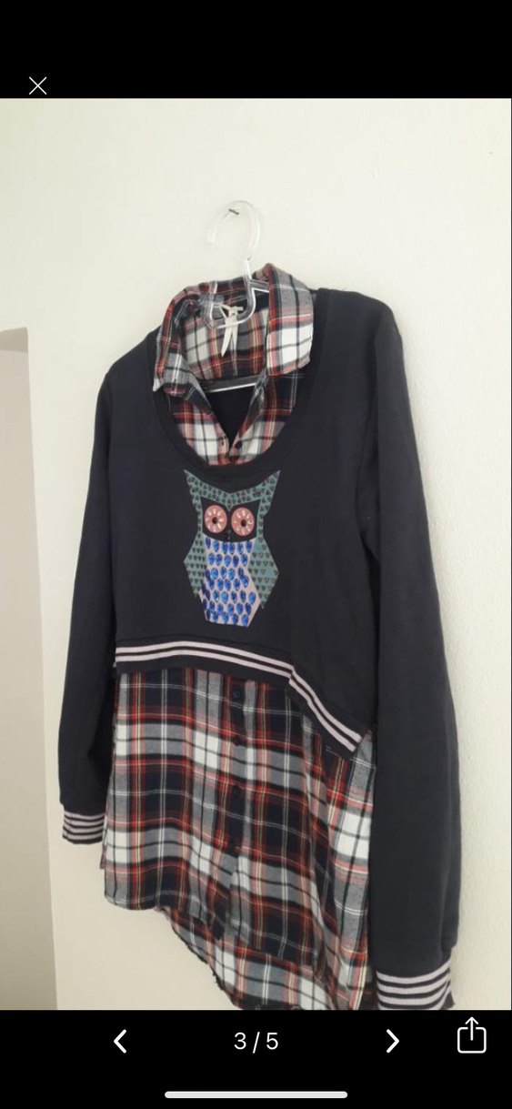 Gri Düğmeli Uzun Kollu Gömlek - Görsel 3