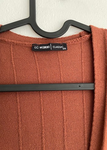 Düğmeli V Yaka Kolsuz Uzun Triko Elbise - Görsel 4