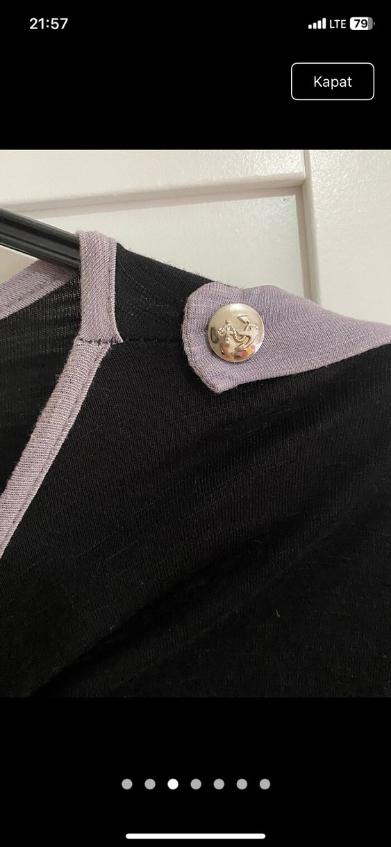 Gri Uzun Kollu Bluzu - Görsel 4