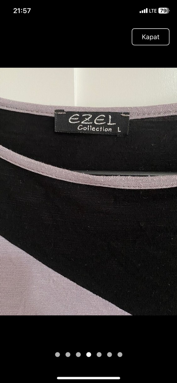 Gri Uzun Kollu Bluzu - Görsel 3