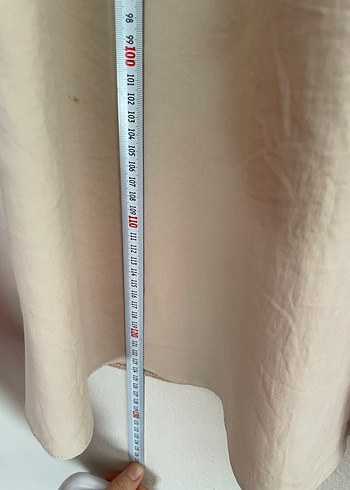 Bej Uzun Kadın Elbise - Görsel 6