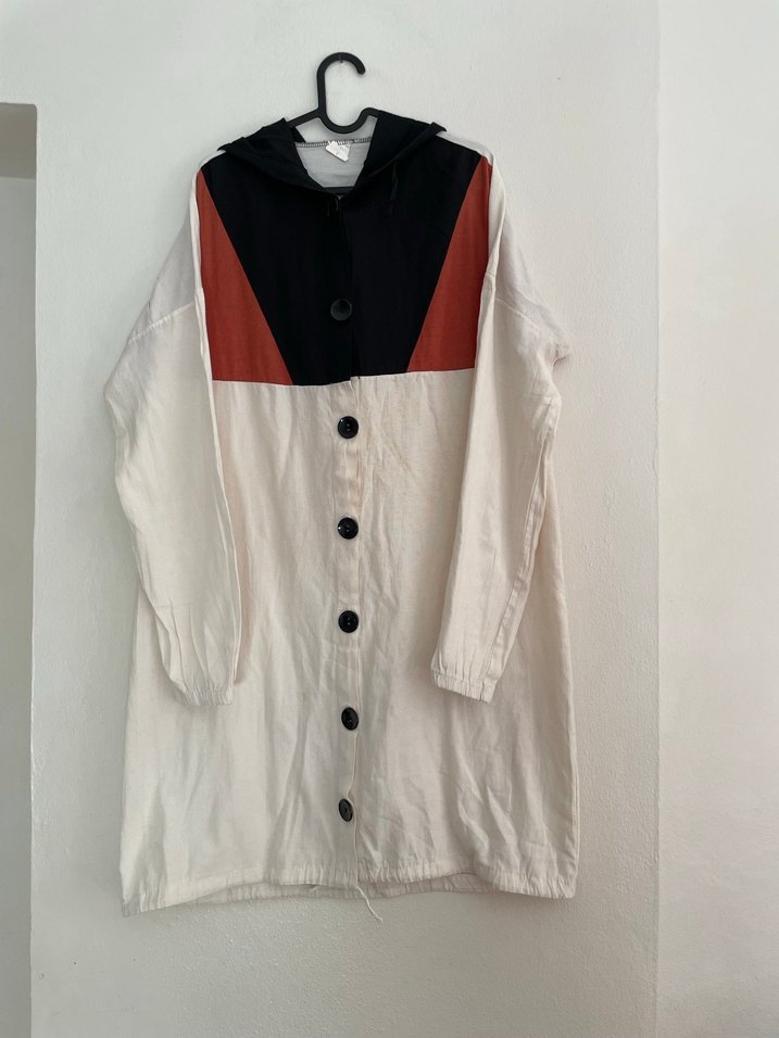 Düğmeli Uzun  tunik - Görsel 2