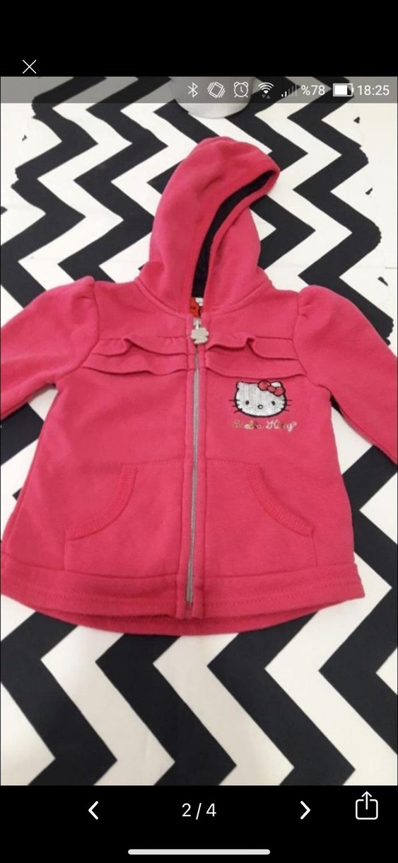 Pembe Nakışlı Bebek Kız Takımı - Görsel 2