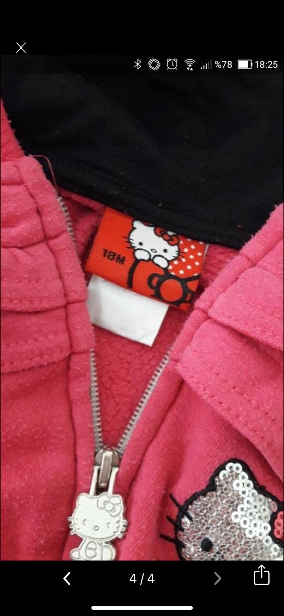 Pembe Nakışlı Bebek Kız Takımı - Görsel 4