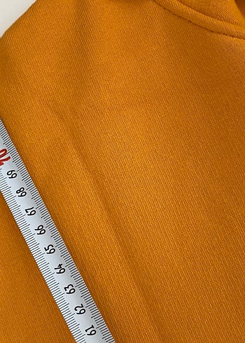 Sarı Baskılı Rahat Kesim Sweatshirt - Görsel 4