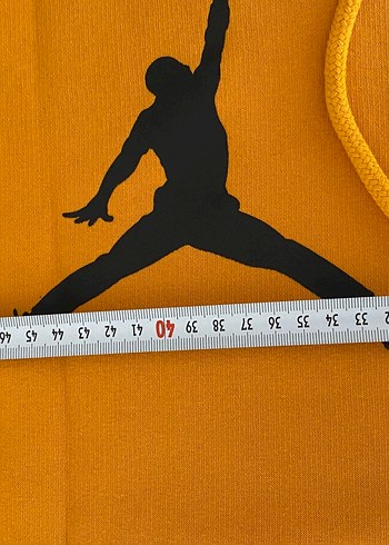 Sarı Baskılı Rahat Kesim Sweatshirt - Görsel 3