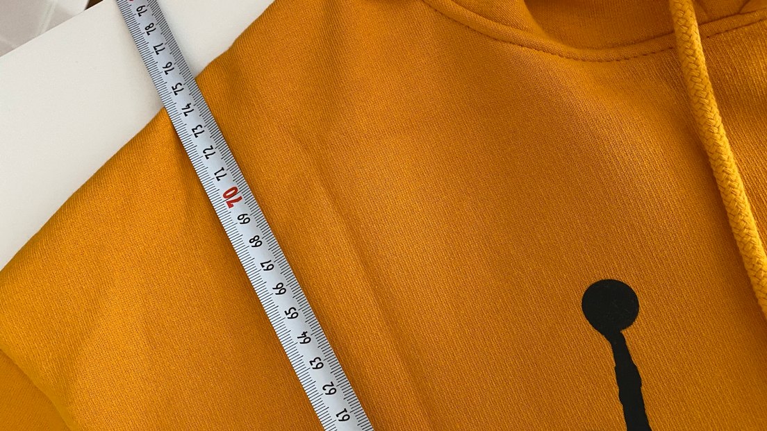 Sarı Baskılı Rahat Kesim Sweatshirt - Görsel 4