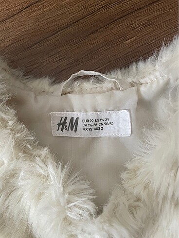18-24 Ay Beden çeşitli Renk H&M Kürk Yelek