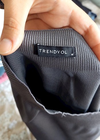 Gri Mini Kalem Etek - Görsel 4