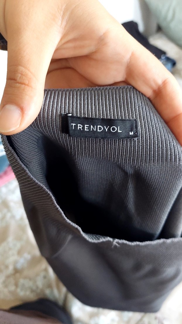 Gri Mini Kalem Etek - Görsel 4