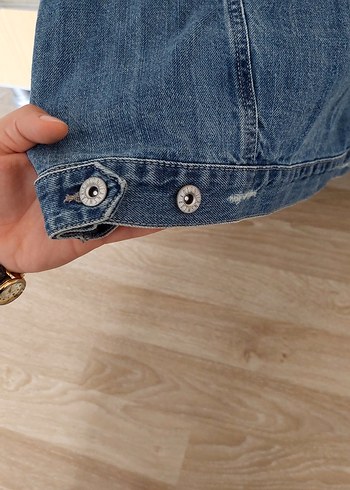 Kadın Kot Ceket - Görsel 6