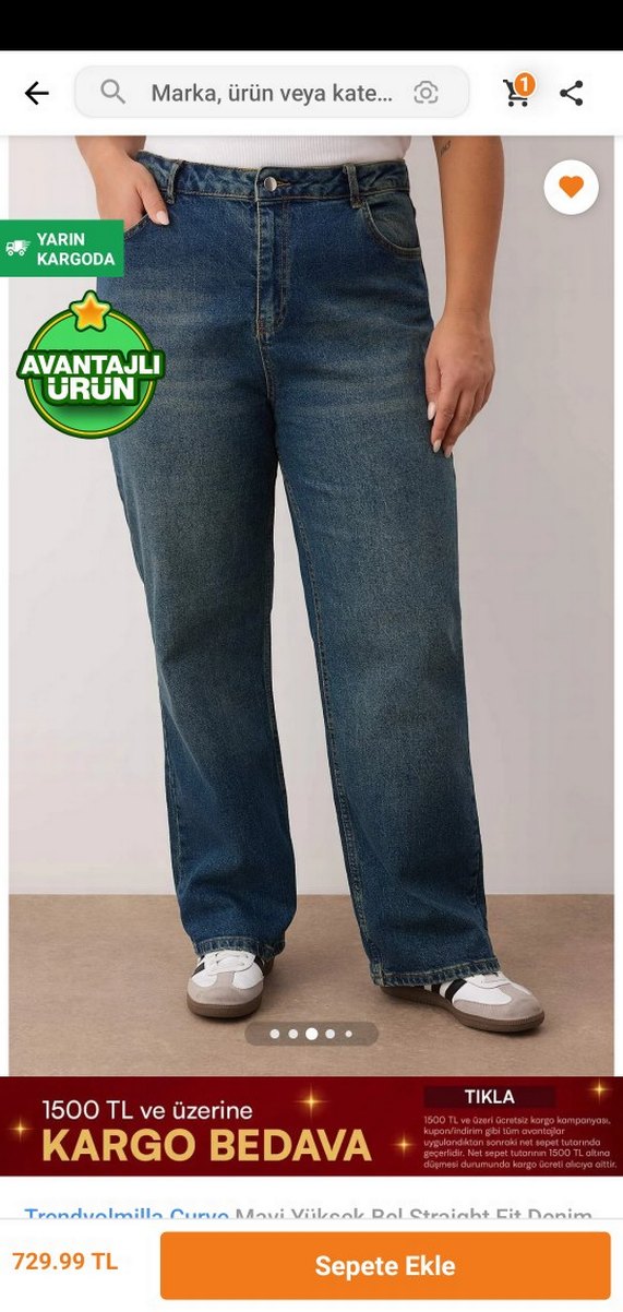 Kadın Jean Pantolon - Görsel 3