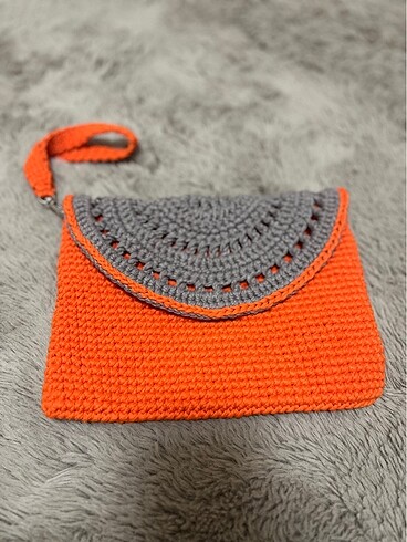 Clutch El Emeği Örme Çanta