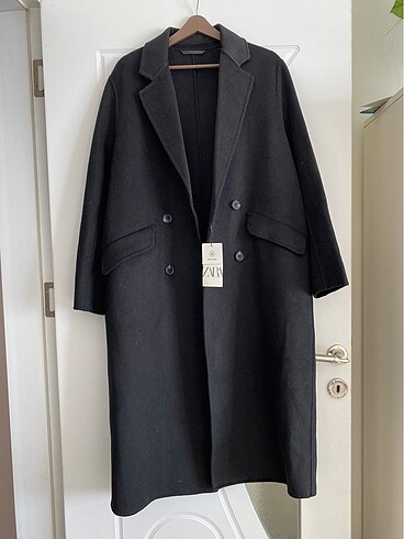 Zara Zara oversize yünlü kaban