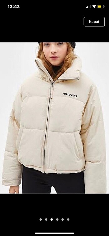 Bershka bershka şişme mont forever