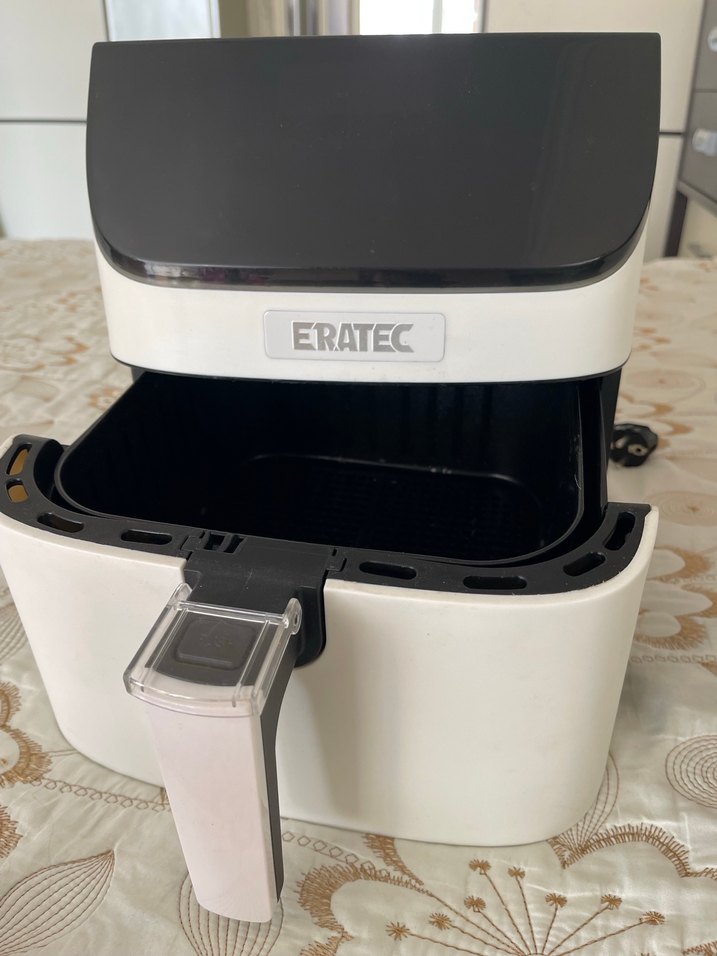 ERATEC Beyaz Airfryer XXL 6,5L 1500W Sıcak Hava Fritözü - Görsel 3