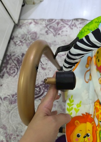 Renkli Bebek Oyun Minderi ve Salıncağı - Görsel 3