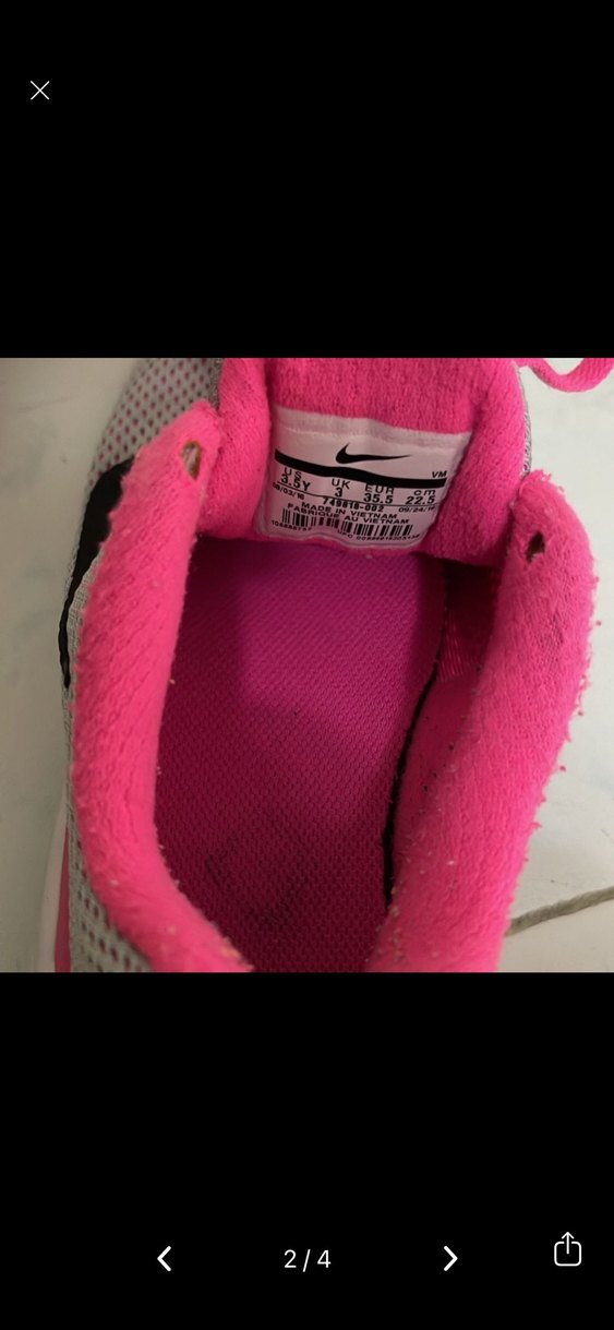 NİKE Pembe Bağcıklı Spor Ayakkabı - Görsel 2