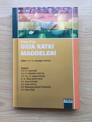 Gıda katkı maddeleri