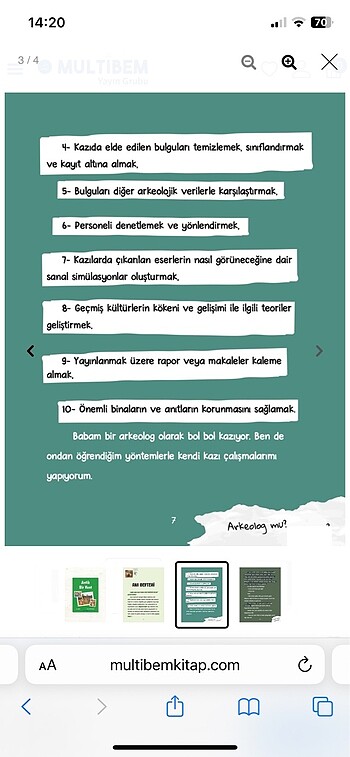 Beden Renk Antik bir kent imzalı çocuk kitabı